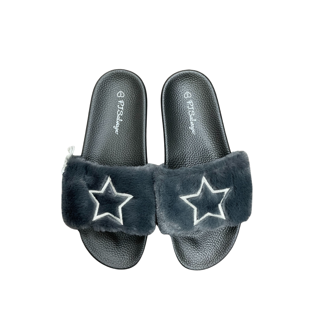 FUZZY FEET STARS SLIPPER