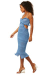 SKYE DRESS - BLUE