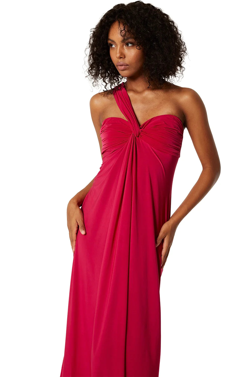 THORA DRESS - FUCHSIA