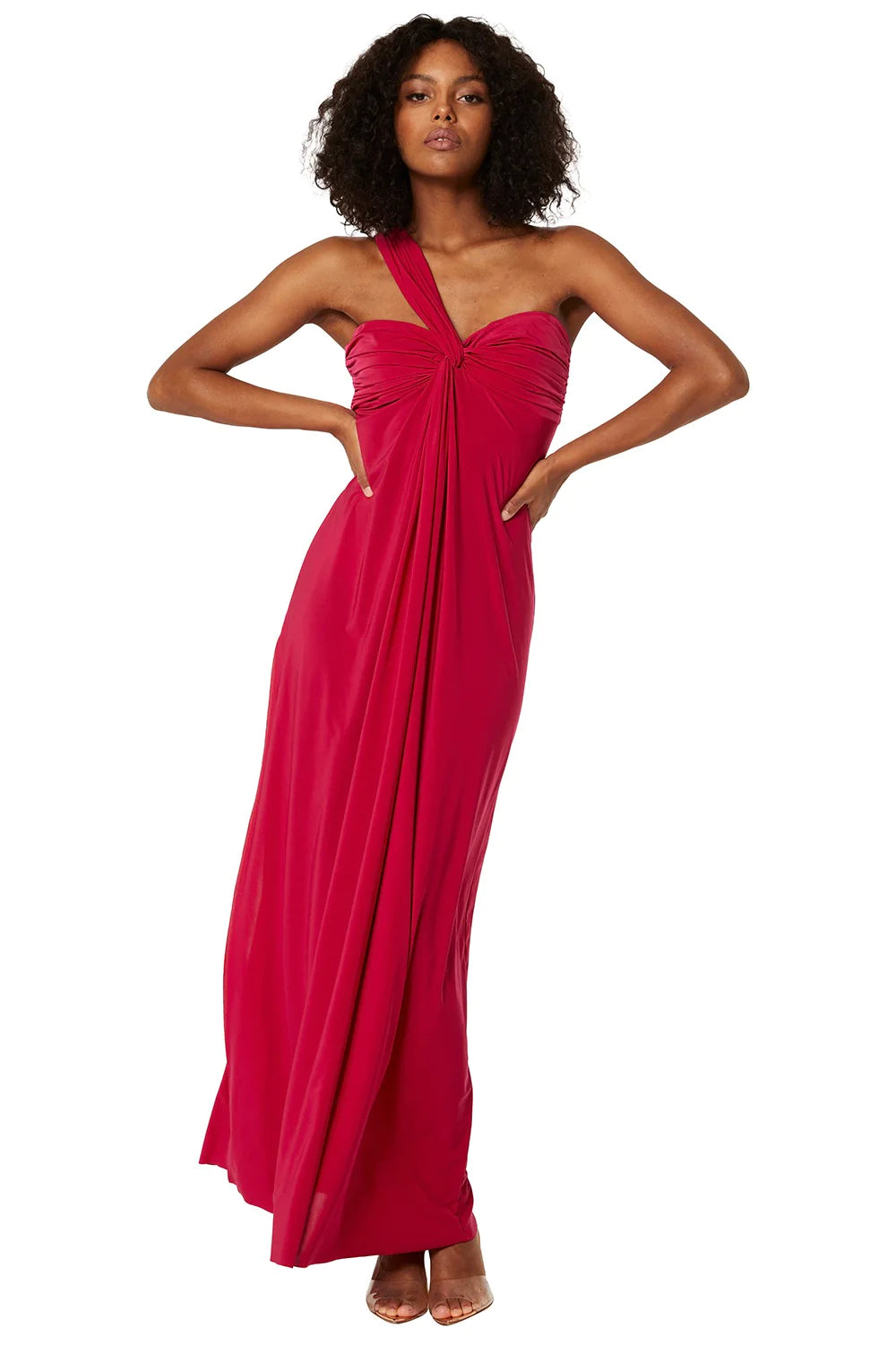 THORA DRESS - FUCHSIA